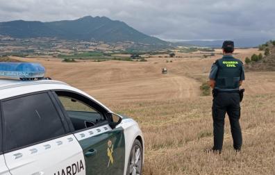 Imagen de la Guardia Civil de Olite
