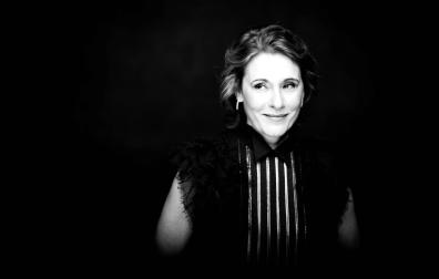 Retrato de María Bayo, que actuará en la Sala de Cámara de Baluarte acompañada por la pianista Héléne Lucas