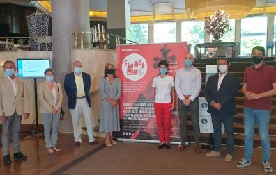 Presentación en el Hotel Tres Reyes de Pamplona de la segunda edición del Festival Internacional Clásica Plus.
