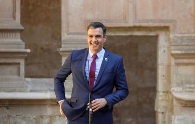 El presidente del Gobierno, Pedro Sánchez en su intervención previa a la XXIV Conferencia de Presidentes
