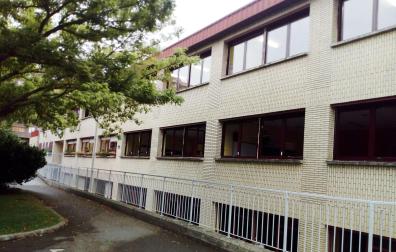 Las obras de sustitución de ventanas del C.P. Iturrama están a punto de terminar