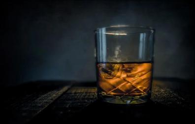 Imagen de archivo de un vaso de whisky