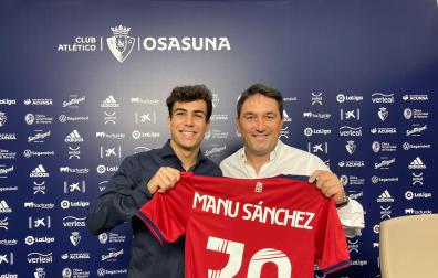 Manu Sánchez y Braulio Vázquez, este jueves