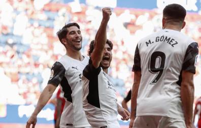 Imagen del partido Osasuna-Valencia de la jornada 4 de la LigaSantander