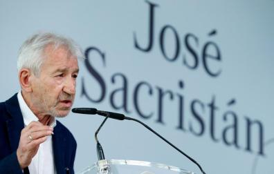 José Sacristán, este lunes en San Sebastián