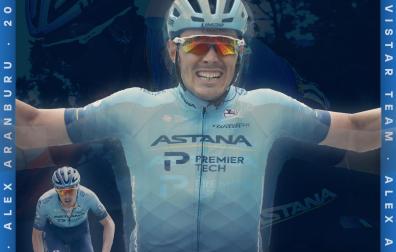 Alex Aranburu vestirá el maillot del Movistar las tres próximas temporadas