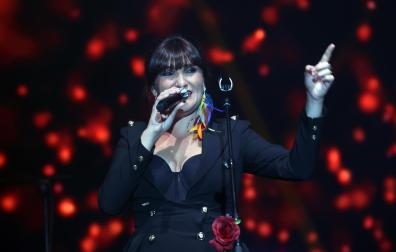 Concierto de Rozalén en el pabellón Navarra Arena de Pamplona