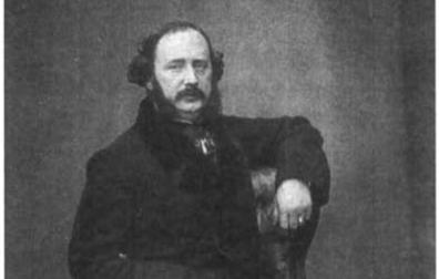 Retrato de Emilio Arrieta realizado hacia 1860, cuando el compositor rondaba los 40 años de edad.