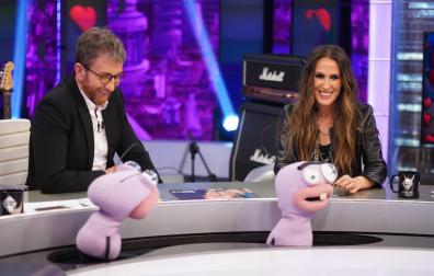 Malú, en su visita este martes a 'El hormiguero'
