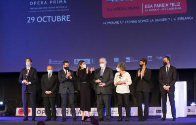 Fotos de la visita de la reina Letizia al Festival Ópera Prima de Tudela