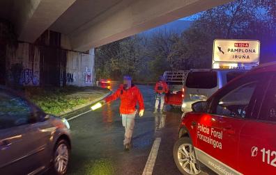 Control de la Policía Foral en el que se detectaron diferentes infracciones