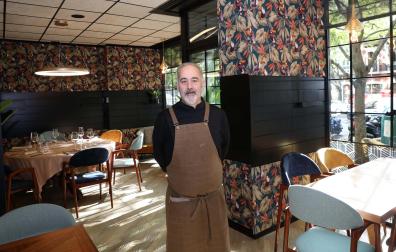 Martín Iturri en su nuevo restaurante 'La Cuchara de Martin'
