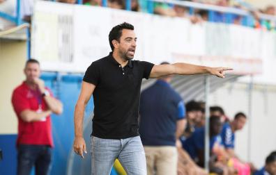 Xavi Hernández dirige un encuentro del Al Sadd