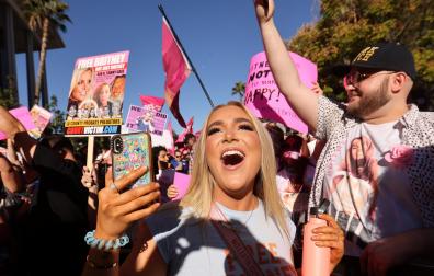 Alegría entre los seguidores de Britney Spears tras conocerse la decisión de la jueza