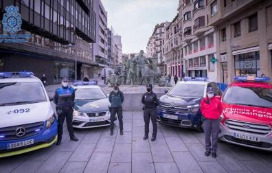 Cuerpos policiales de Navarra