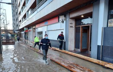 Inundaciones en Tudela