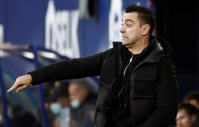 Xavi Hernández, entrenador del Barcelona