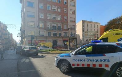 Dispositivo policial en el lugar de los hechos