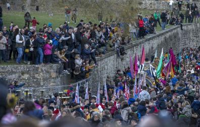 Casi dos años han pasado desde la última cabalgata por las calles de Pamplona