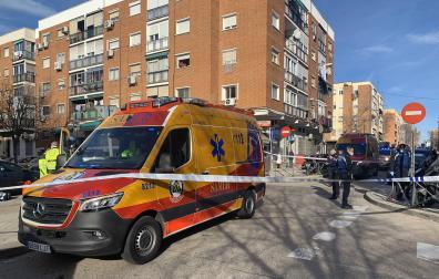 El Samur, en el lugar del suceso