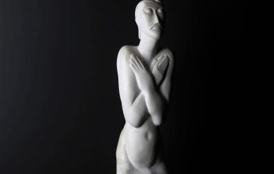 Imagen de la escultura Jesús en el Jordán