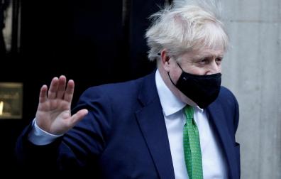 Johnson celebró su fiesta de cumpleaños pese a las restricciones