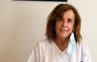 Carmen Ezpeleta, jefa del servicio de Microbiología del Hospital Universitario de Navarra