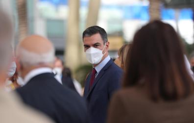 Pedro Sánchez, en Dubai