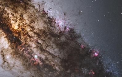 La constelación Centauro, de donde proviene la lluvia de estrellas Centáuridas