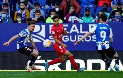 Imagen del partido Espanyol - Sevilla