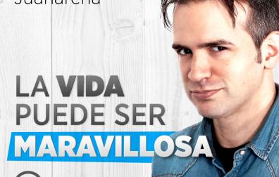 Pablo Juanarena en la portada de uno de sus podcast