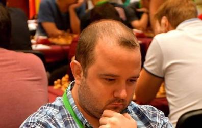 Mikel Huerga, en una partida de 2019.