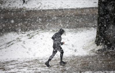 Nevada en Pamplona