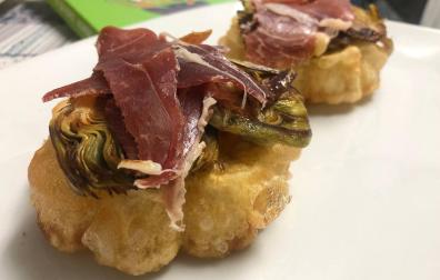Otra idea es poner foie en lugar de jamón ¡y a disfrutar!