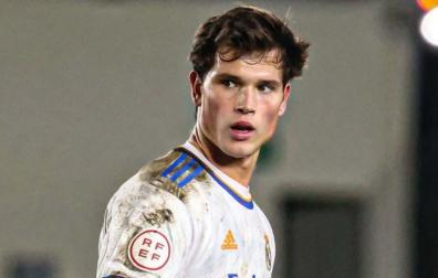 Juan Miguel Latasa, delantero del Real Madrid con ascendencia navarra