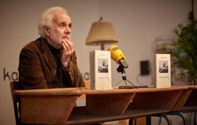 Ramón Andrés durante la presentación de 'Antología del Norte'