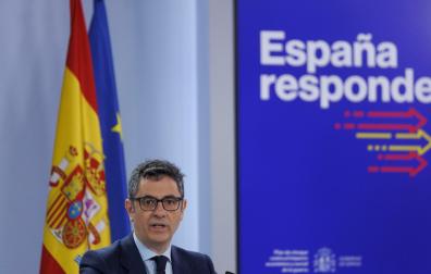 El ministro de la Presidencia, Relaciones con las Cortes y Memoria Democrática, Félix Bolaños