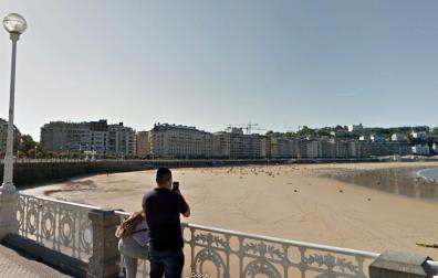 Paseo de la Concha en San Sebastián
