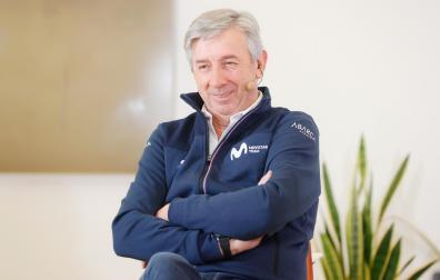 Eusebio Unzué cree que Valverde puede luchar por una etapa y una buena clasificación en el Giro.