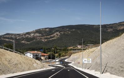 Obras del cierre del paso a nivel de Izurdiaga en 2016