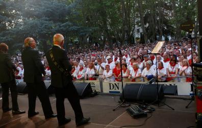 Los Sanfermines de 2019 en la Plaza de la Cruz