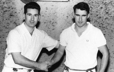 Juan Ignacio Retegui y Julián Lajos jugaron cinco finales del manomanista