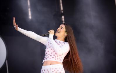 Amaia Romero, en su concierto en la segunda jornada del Primavera Sound