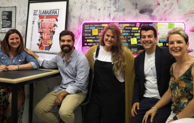 Presentación del proyecto 'Labajera' de la AJE