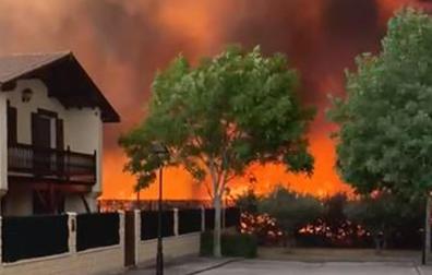 El fuego a las puertas de Obanos
