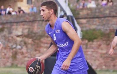 Darko Brasanac, en el partido benéfico de baloncesto