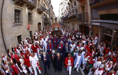 Procesión de San Fermín.