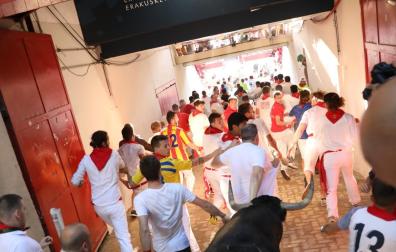 Fotos del cuarto encierro de San Fermín 2022