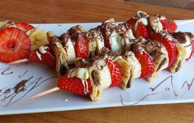 La increíble combinación que llevan estas brochetas... maravilla