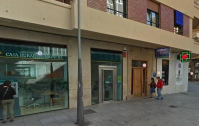 Los hechos han ocurrido este miércoles en la calle Tudela de la capital navarra